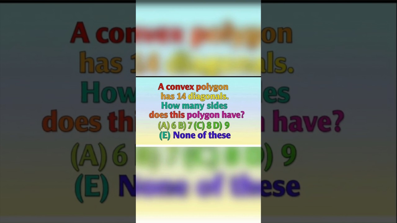 Diagonals of Polygons