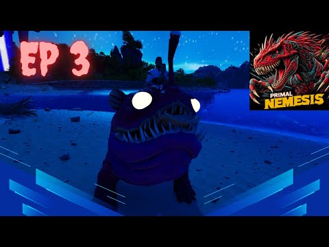 Taming Our First Alpha! - Ark Primal Nemesis Ep 3