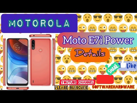 Motorola Moto E7i Power information