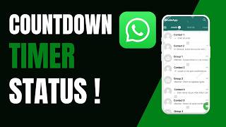 Download lagu Cara Menggunakan Status Penghitung Waktu Mundur WhatsApp! mp3