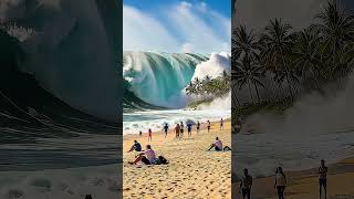 Download lagu 🌊 Tsunami Slams the Beachfront Without Warning 🌊 mp3