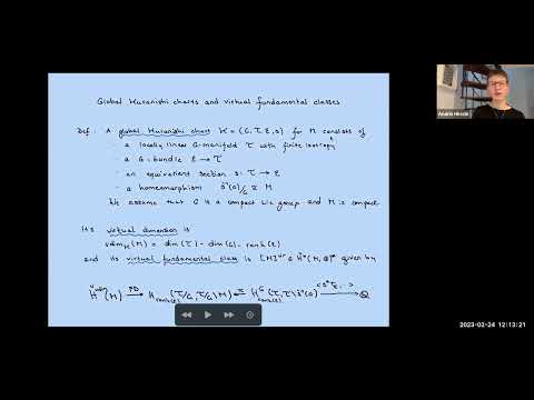 Amanda Hirschi - Global Kuranishi charts and a product formula