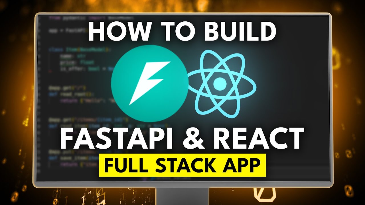 How To Build a FastAPI \u0026 React Full Stack App | Clerk, Databases, LLMs \u0026 More