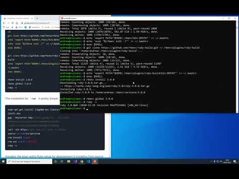 Installazione di Rails