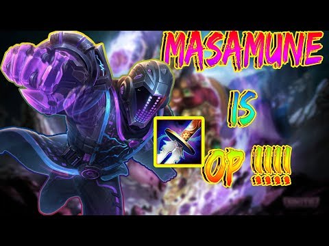 RAVANA JUNGLE: WHY Is MASAMUNE SO GOOD ? ?| GRANDMASTERS RANKED SMITE CONQUEST