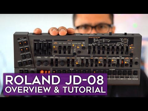 Roland JD-08 review and tutorial
