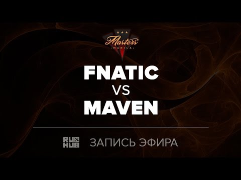 Fnatic vs Maven, Manila Masters SEA qual, game 2 [Mila, CrystalMay]