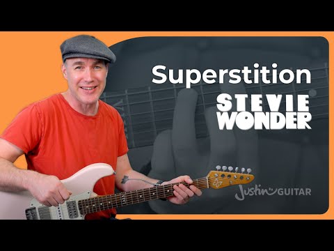 Superstition Guitar Lesson | Stevie Wonder - Get your GROOVE on :)