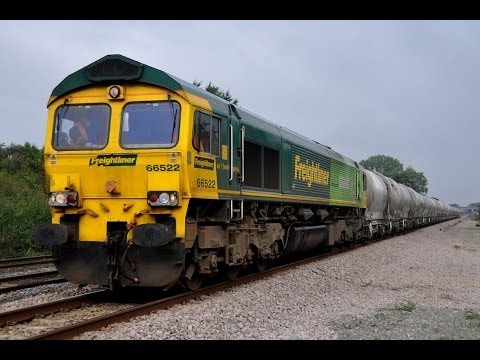 Freightliner Class 66 Variety 2013   Part 2, LaFarge Workings