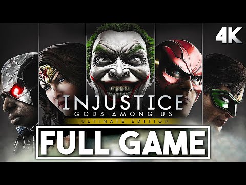 INJUSTICE GODS AMONG US Gameplay Walkthrough FULL GAME (4K 60FPS) - No Commentary