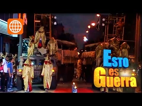 esto es guerra transmitido el Lunes parte 1/4 13-01-2014 quinta temporada