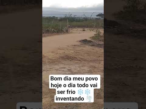 bom dia meu povo aqui em Cordeiros hoje está frio ❄️ e ventando 🌪️ vai ser assim o dia todo#bahia 🥶