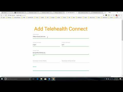 Adding a Provider Site to Telehealth Connect Video