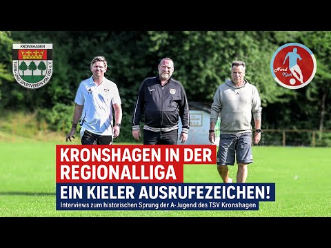 Regionaliga beim TSV Kronshagen: Ein NordKick-Video zur A-Jugend