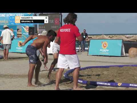 1/4 Men's BW - 70 kg: R. HASANOV (AZE) v. R. IBRAHIMLI (AZE)