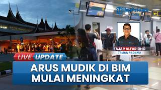 H-6 Lebaran, Arus Mudik di Bandara Internasional Minangkabau Mulai Mengalami Lonjakan Signifikan