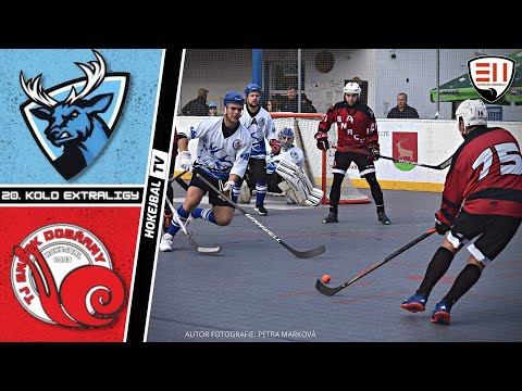 Highlights 20. kola Extraligy hokejbalu | SK Hokejbal Letohrad vs. TJ Snack Dobřany | 1.4. 2023