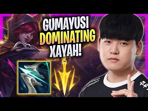 GUMAYUSI DOMINATING WITH XAYAH! - T1 Gumayusi Plays Xayah ADC vs Aphelios! | Season 2023