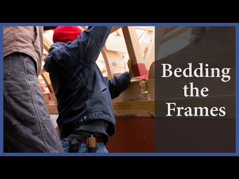Acorn to Arabella - Journey of a Wooden Boat - Episode 49: Bedding the Frames