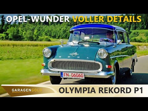 Opel Olympia Rekord P1: An Opel marvel full of details – far more than a "farmer's Buick" | Garag...
