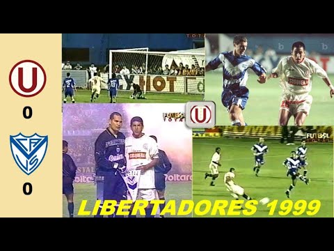 Universitario 0 vs Vélez Sarsfield 0 | Copa Libertadores 1999 | Resumen
