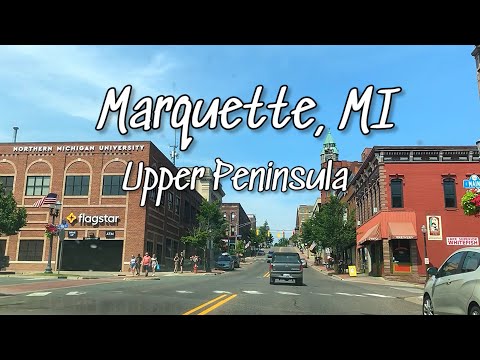 Entering Marquette, MI Upper Peninsula 2024
