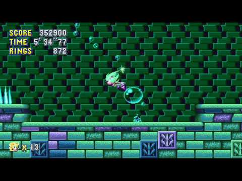 Weird glitch in Sonic Mania Plus