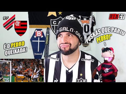PEDRO É O 9 DO HEXA! | REACT ATHLETICO PR 0 X 1 FLAMENGO | COPA DO BRASIL 2022 | #PUSKÁS