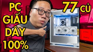 Full White PC Set 77M VND : Wireless beauty—Phanteks Evolv x2 + 7800X3D + RTX 5070Ti