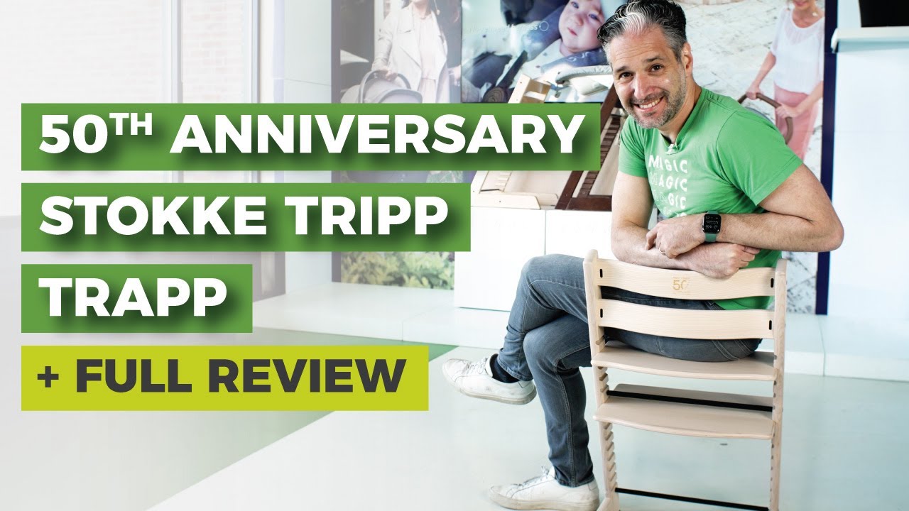 Stokke Tripp Trapp High Chair - 50th Anniversary Edition | Best Baby Gear 2022 | Magic Beans Reviews