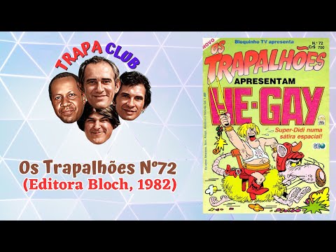 #HQ: Os Trapalhões Nº72 (Editora Bloch, 1982)