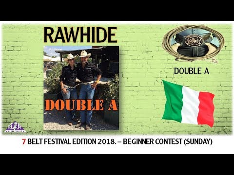 CONCURS BELT FESTIVAL 2018 - RAWHIDE