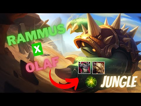 Rammus vs Olaf - Jungle Wild Rift - Game Play