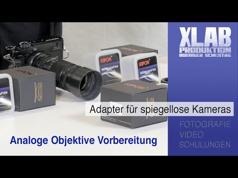 Analoge Objektive für spiegellose Kamera Teil 1