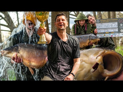 WYGRALIŚMY ZAWODY KARPIOWE ŁOWIĄC NA ZIG RIGA - JEZIORO MIŁOSZEWSKIE 🥇