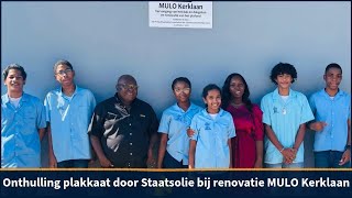 Staatsolie doet donatie aan Mulo Kerklaan I SUN WEB TV I