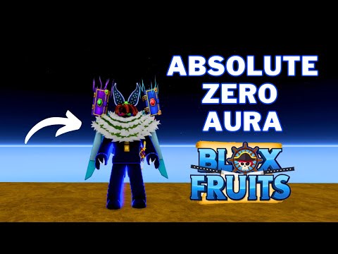 How To Get Absolute Zero Aura Skin in Blox Fruits | Absolute Zero Aura Recipe