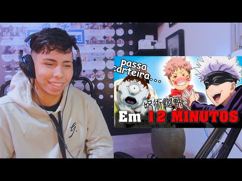 REACT : Jujutsu Kaisen em 12 MINUTOS