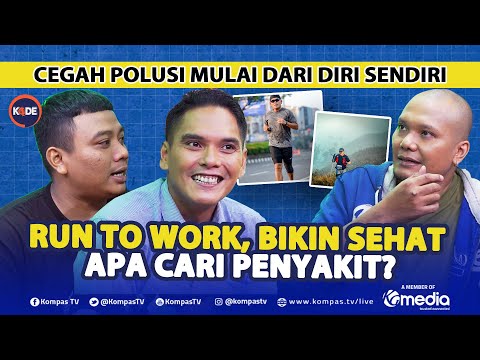 Bahas Run to Work Bareng Kicuy dan Putra, Bikin Sehat Apa Nyusahin Diri?