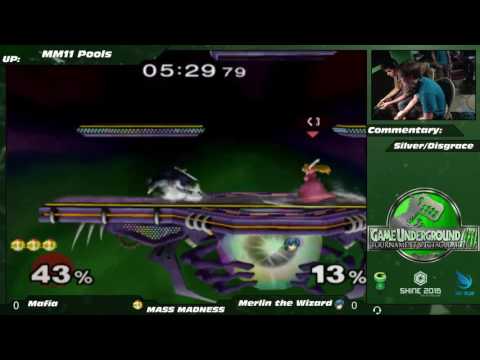 Mass Madness 11 SSBM - Mafia (Peach) vs. Merlin the Wizard (Marth) - Melee Pools