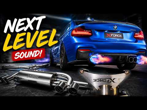 AGGRESSIVE BMW M235i Cat-Back Exhaust Upgrade from X-Force