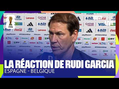 "Les jeunes devront apprendre..." - La RÉACTION FORTE de RUDI GARCIA après ESPAGNE-BELGIQUE