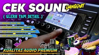 Download lagu CEK SOUND DANGDUT GLERR TAPI DETAIL !  KENDANG PULEN INSTRUMENT STEREO LEBAR DI JAMIN PUAS mp3