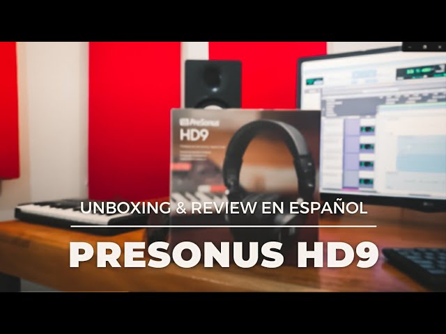 Vídeo relacionado con PreSonus HD4BT - Auriculares de monitoreo Profesional, Color Negro