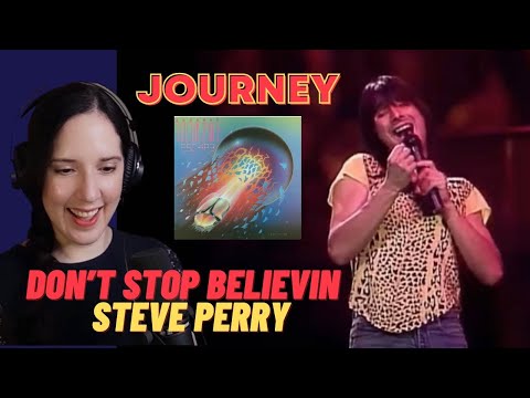 Journey | Steve Perry  “Don’t Stop Believin' "- Reaction & Vocal Analysis #journey