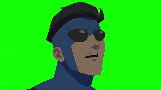 Invincible scene: Conquest "get ready for my arrival, worm" green screen