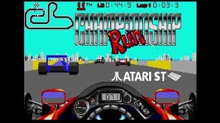 Vector Championship Run - Atari ST (1991)