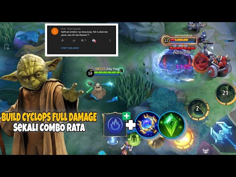 BUILD CYCLOPS PALING SAKIT 2022 - CYCLOPS BEST BUILD 2022 - INI BUILD EMBLEMNYA - CYCLOPS TUTORIAL