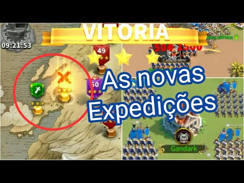 NOVAS EXPEDIÇÕES - RISE OF KINGDOMS.