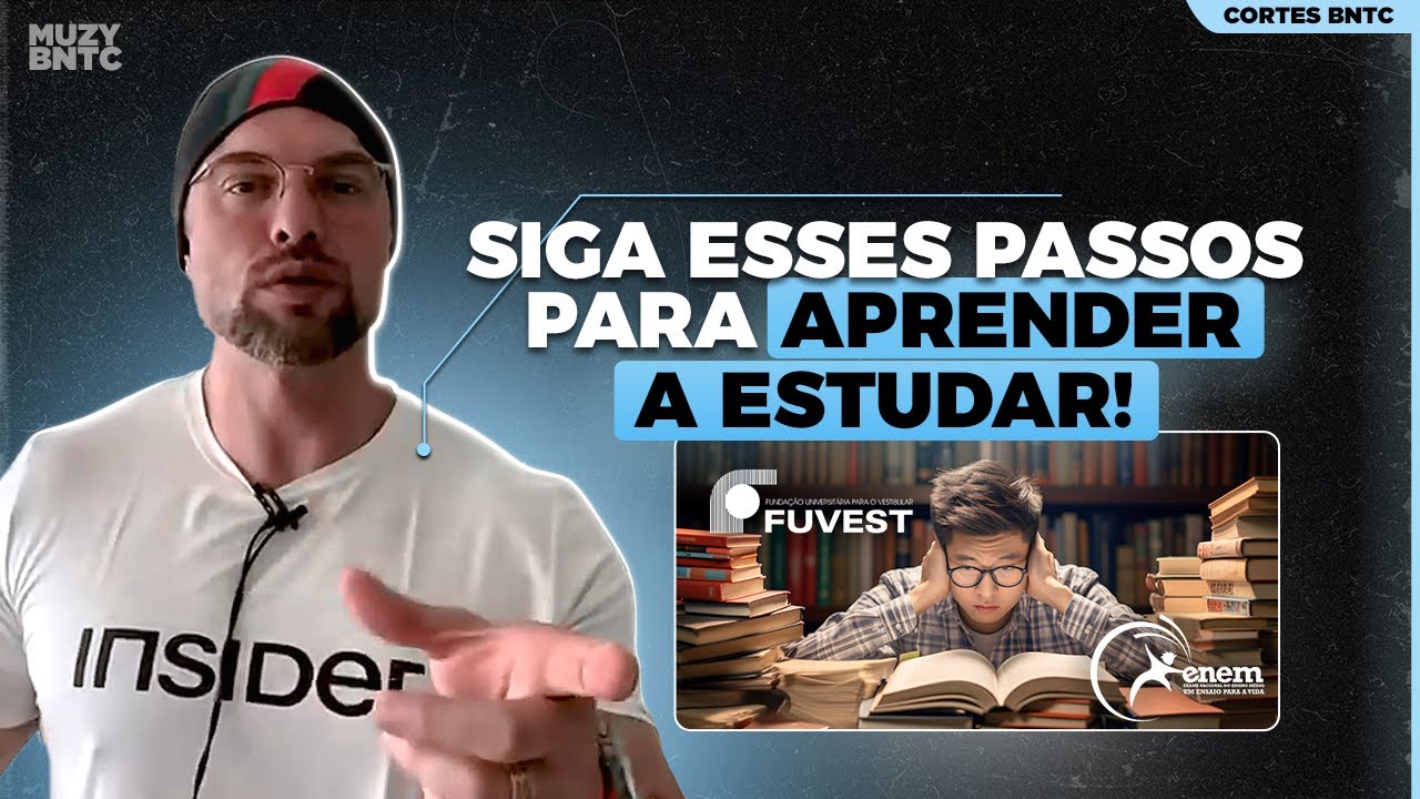 COMO ESTUDAR PARA PASSAR NO VESTIBULAR | Paulo Muzy